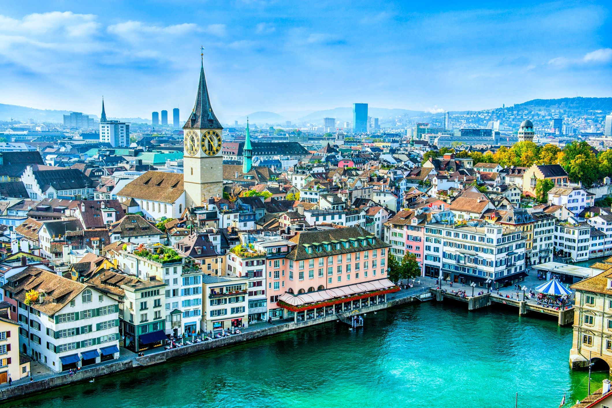 modern Swiss business, Zurich skyline, Switzerland corporate, professional office, business consulting
